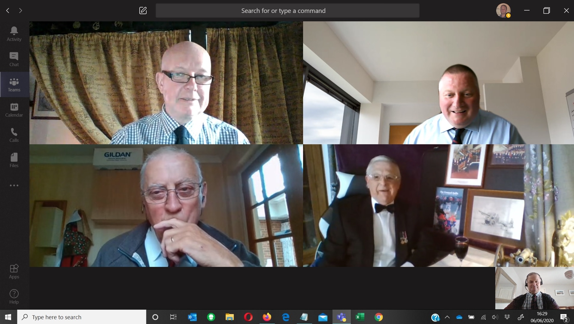 The meeting started at 1630 hours